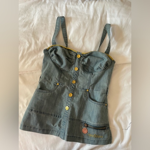 Applebottoms jeans denim top - Picture 1 of 4